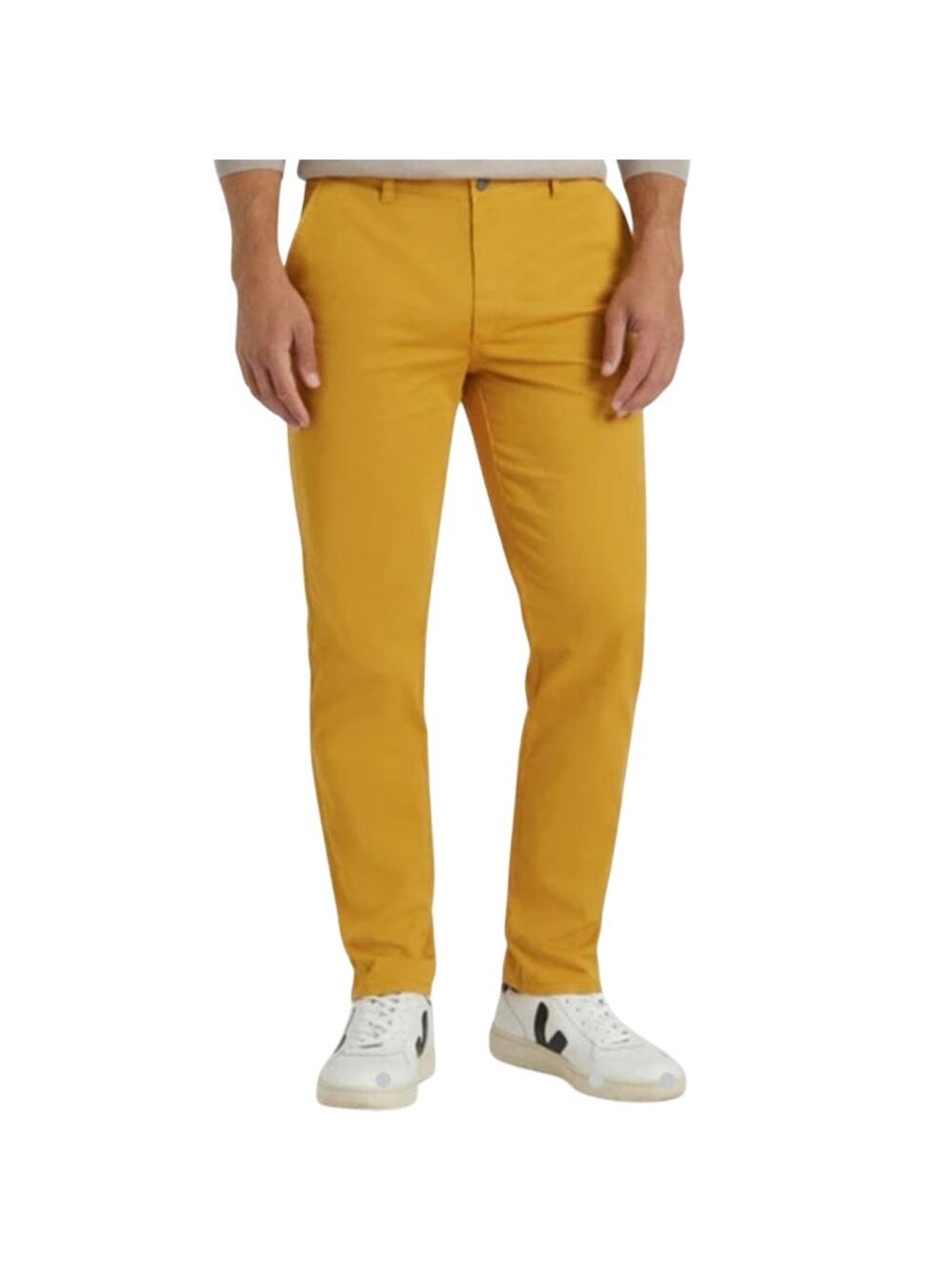 Spoke mustard yellow gold chino pants heroes fit build a
